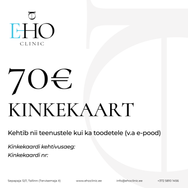 DIGITAALNE KINKEKAART 70 €