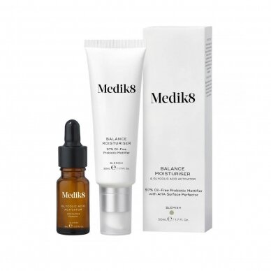 Medik8 Balance Moisturiser & Glycolic Acid Activator 50ml Medik8 Balance Moisturiser & Glycolic Acid Activator 50ml