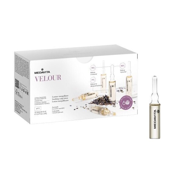 MEDAVITA Velour Soothing Scalp Lotion 12x6ml MEDAVITA Velour Soothing Scalp Lotion 12x6ml