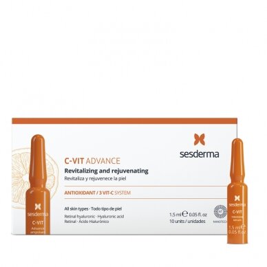 Sesderma C-VIT AX+ Advance Ampoules 10x1.5 ml Sesderma C-VIT AX+ Advance Ampoules 10x1.5 ml