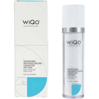WIQo Nourishing and Moisturizing Cream for Dry Skin 50ml WIQo Nourishing and Moisturizing Cream for Dry Skin 50ml